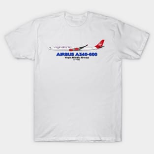 Airbus A340-600 - Virgin Atlantic Airways T-Shirt